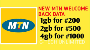 MTN 200 For 1gb